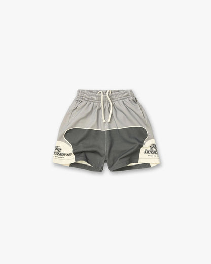 Represent X Belstaff Racing Shorts - Grey Marl
