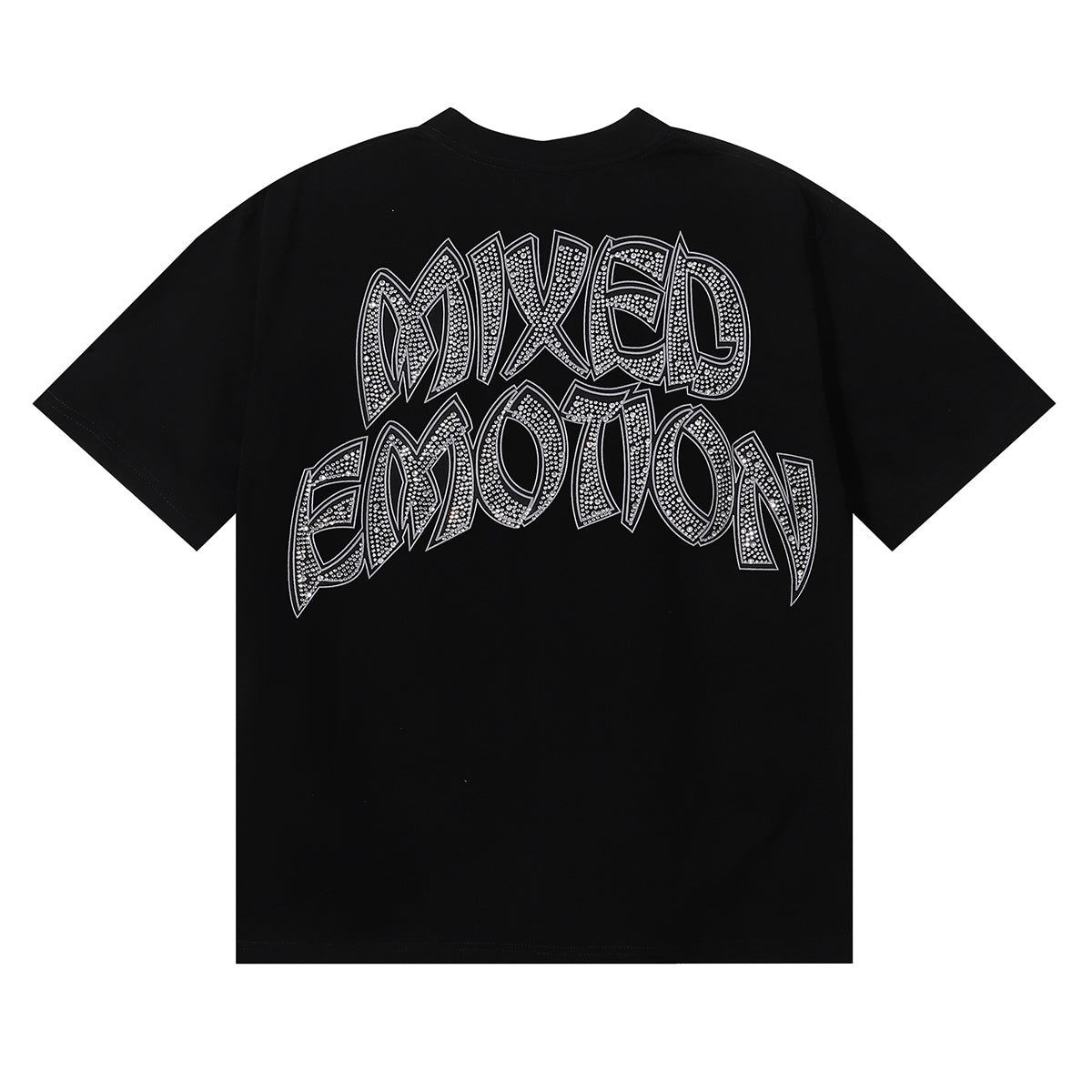 批45，编号EM018，美潮Mixed Emotion Arch Angel弓箭天使印花烫钻高品质纯棉双纱短袖T恤男女24 - 2