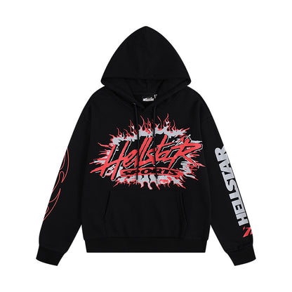 Hellstar Sports Future Flame Black Tracksuit