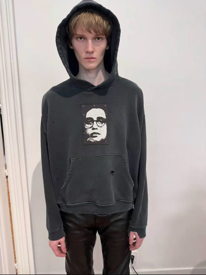 Television and Family Hoodie - Washed Black