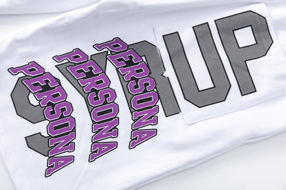 Graphic Print Short Sleeve Tee Oversized Casual Streetwear Summer Cotton T-Shirt | Grape Drip