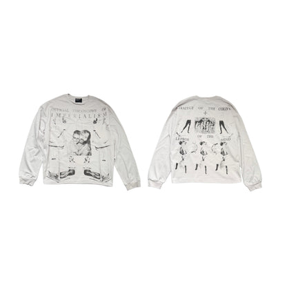 Enfants Riches Déprimés Philosophy Of Imperialism Long-Sleeve / Faded White