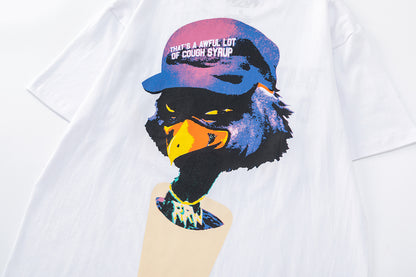 Women's Slogan Graphic Short Sleeve Tee Oversized Streetwear Casual Summer Top | Daze Tee