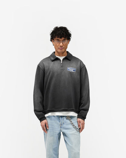 Nothing Faster Quarter Zip - Stained Black