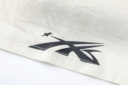 Graphic Print Tee Hellstar Oversized Streetwear Casual Summer Cotton T-Shirt | Dark Halo