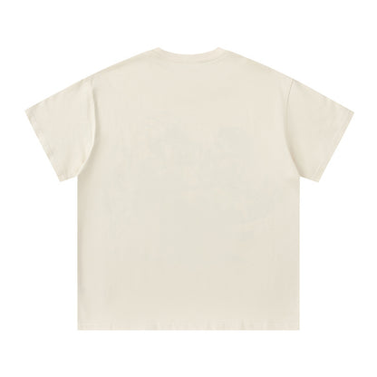 Women's Solid Cream Casual Loose Top Lightweight Soft Fabric Everyday Relaxed Fit Summer Blouse | Cream Drape