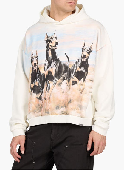 Represent Off-White Western Dobermans Hoodie