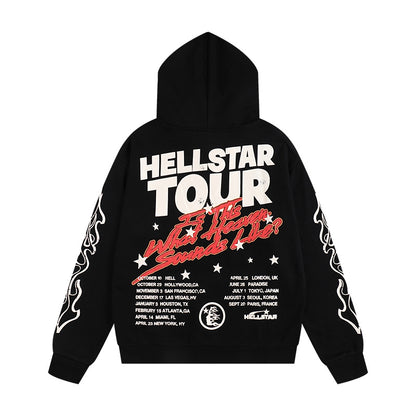 Hellstar Tour Hoodie 'Black'
