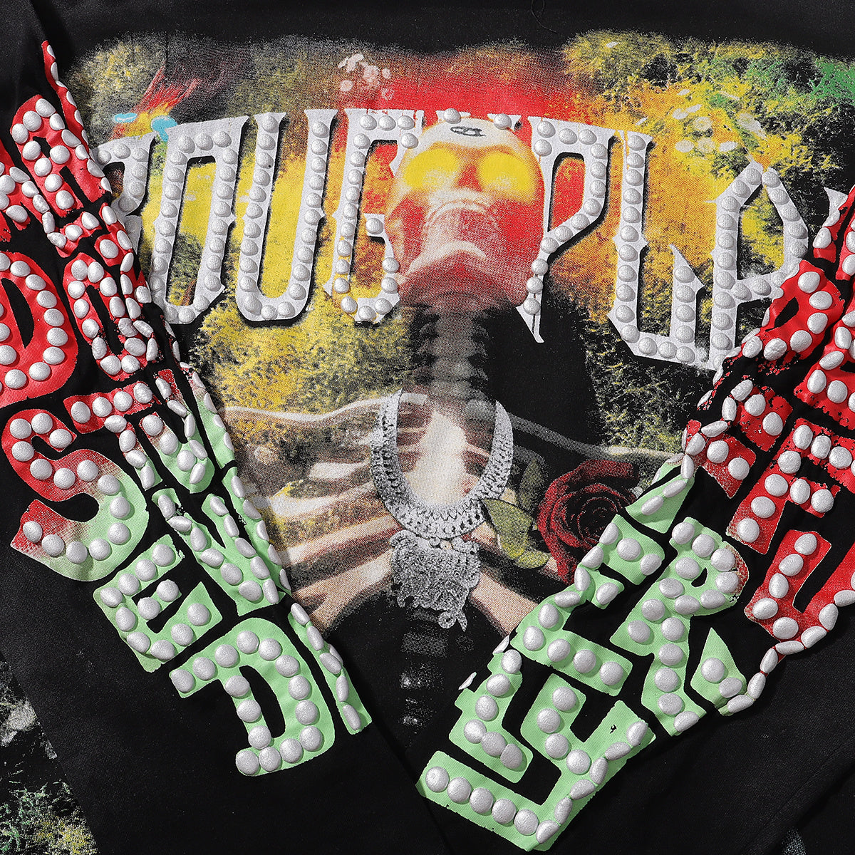 编号R536，RoughPlay Skull & Roses (BRN)16 - 3