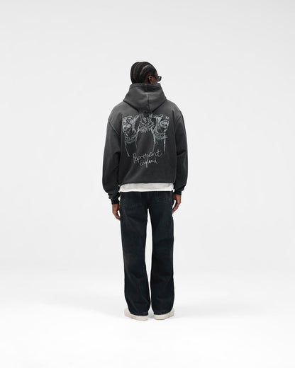 Hand Drawn Thoroughbred Hoodie