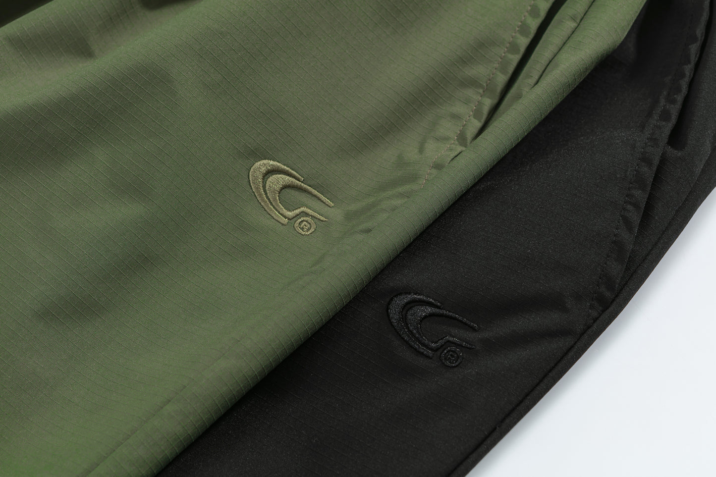 Tactical Drawstring Shorts Elastic Waist Side Cord Hem Wide Leg Streetwear Casual Shorts