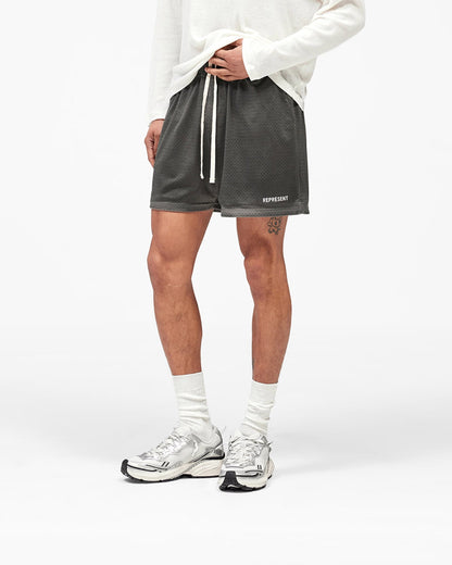Washed Mesh Shorts