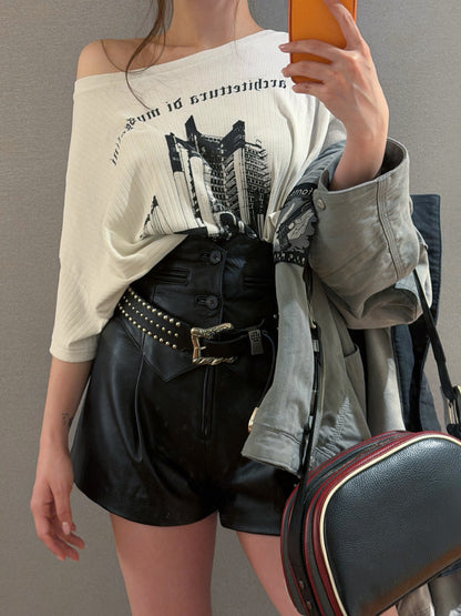 Enfants Riches Déprimés Architettura Di Mussolini Rib T-Shirt