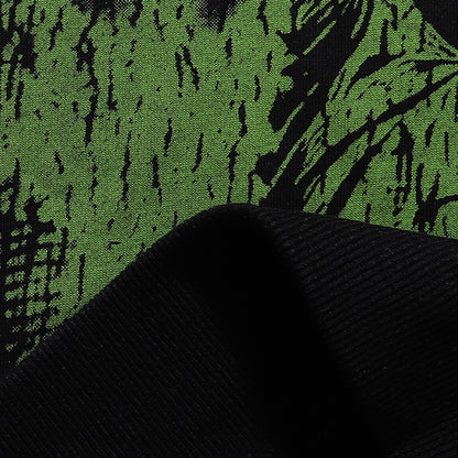 Vale Forever God's Liberty Zip Up Hoodie Black/Green