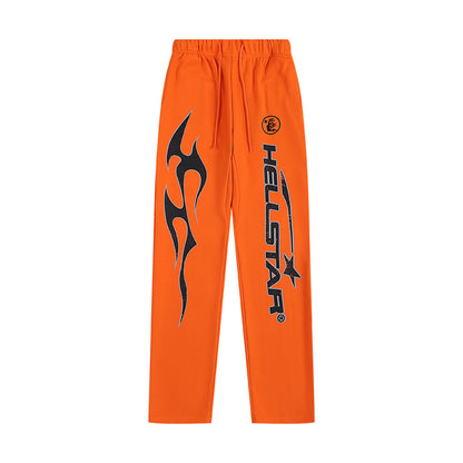 Hellstar Fire Flare Bottom Sweatpants