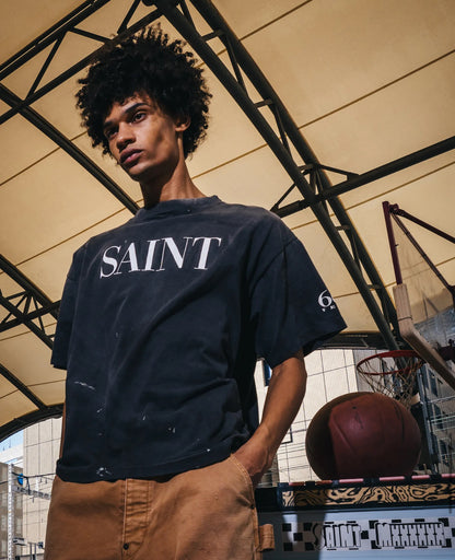 SAINT Mxxxxxx SS T-SHIRT / SAINT 666 / BLACK