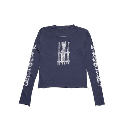 Lack Of Affection Long Sleeve - Washed Navy