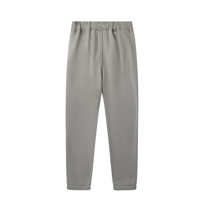 Women's Gray Knit Two-Piece Set Casual Loose Top Wide Leg Pants Matching Outfit Loungewear Summer Streetwear Co-ord Set | Gray Set
