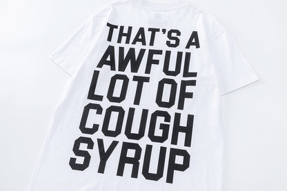 Classic Cough Syrup Tee - White