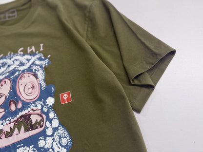 Travis Scott x Takashi Murakami Melted Utopia Dream T-Shirt / Olive