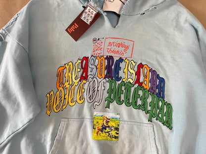 Bobby Driscoll Hoodie - Baby Blue