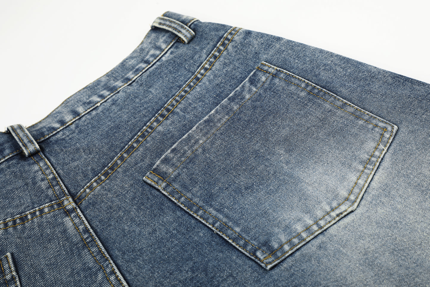 Women's Script Embroidery Rhinestone Wide Leg Denim Shorts High Waist Washed Casual Streetwear Jean Shorts