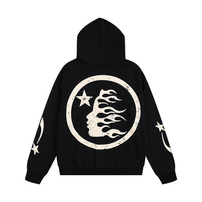 Hellstar Fire Flare Bottom Tracksuit Set