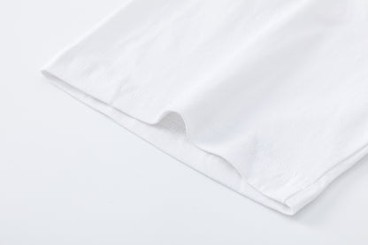 Short Sleeve Crew Neck Tee Solid White Silky Smooth Oversized Casual Summer Lightweight T-Shirt | Silk Touch