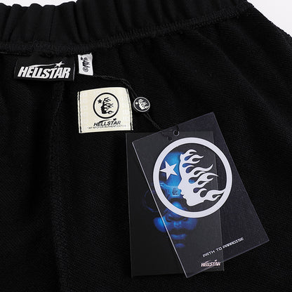 Hellstar Tribal Splash Flared Sweatpants 'Black'