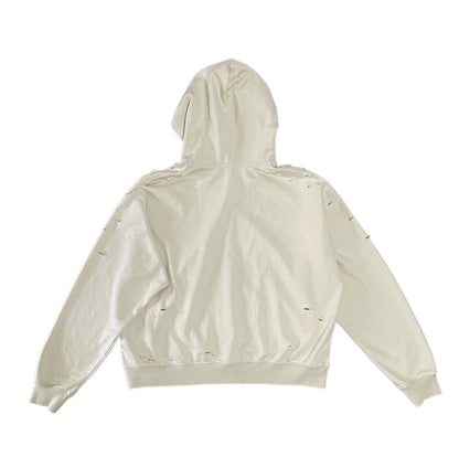 Motoslug Distressed Zip Hoodie