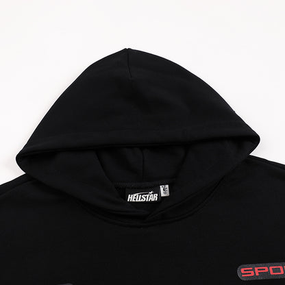 Hellstar Sport Logo Hoodie 'Black/Red'