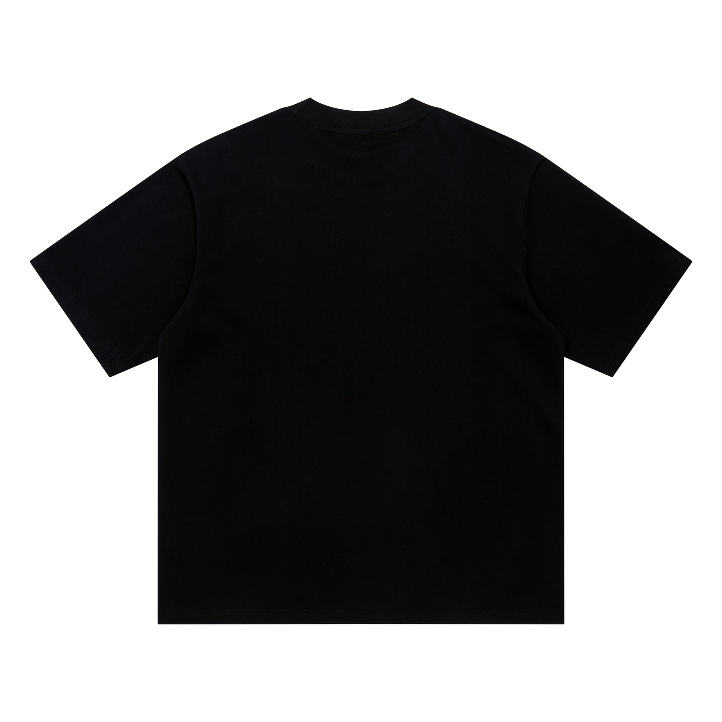 Black DuoMatch doodle tee back view