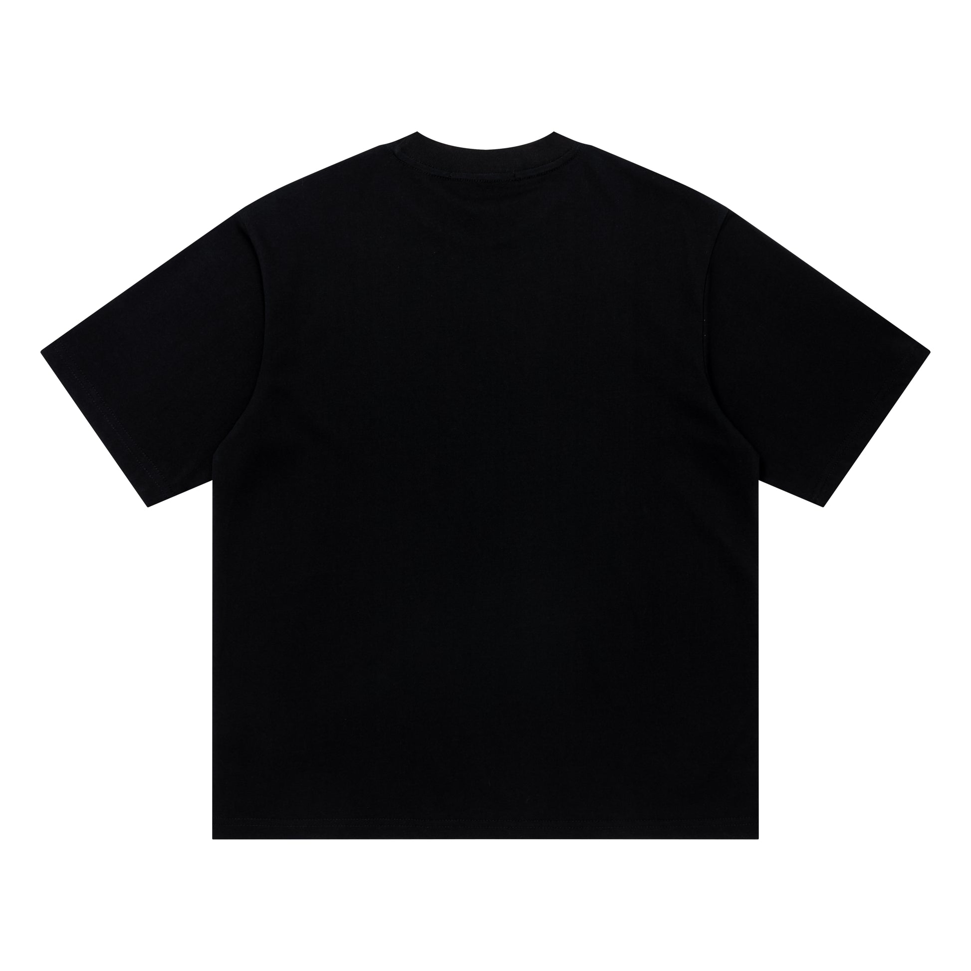 Black DuoMatch doodle tee back view