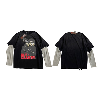 Paly Black 'Death Collector' Long Sleeve T-Shirt