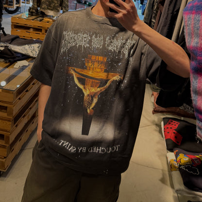 SAINT Mxxxxxx SS T-SHIRT / GOD / BLACK