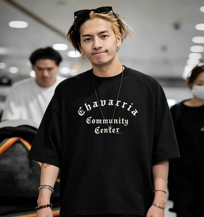Willy Chavarria Chavarria Community Center Buffalo T-Shirt / Black