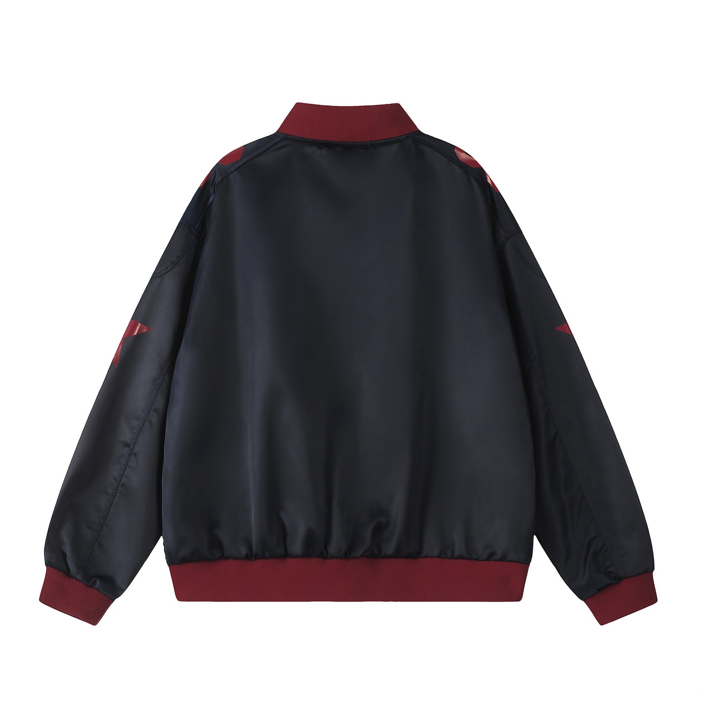 Maxdepy 22 racing bomber jacket white - front