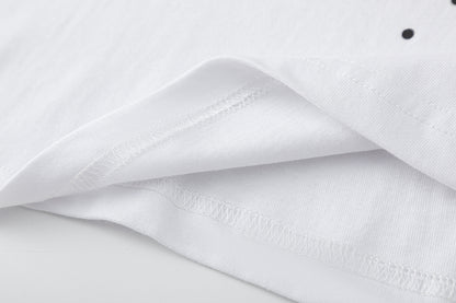 Solid White Oversized Tee Clean Cotton Streetwear Casual Summer Essential T-Shirt | Blank Slate