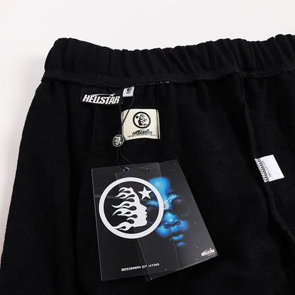 Hellstar Sports Lime Green Runner Sweatpants 'Black'