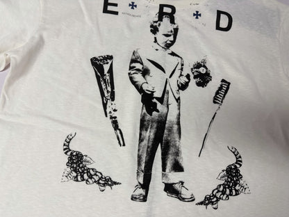 Katholisches Toothbrush T-Shirt - Faded White