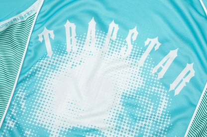 Trapstar Football Jersey Graphic Short Sleeve Crewneck Sports Shirt