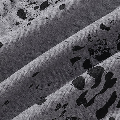 Vale Forever Cheetah Zip Up Hoodie 'Grey'