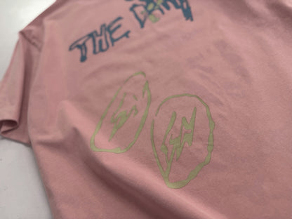 Travis Scott Cactus Jack x Fragment x Takashi Murakami The Dawn Tee / Pink