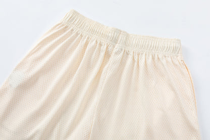 Elastic Waist Active Shorts Waffle Texture Loose Fit Casual Summer Lounge Shorts | Waffle Ease