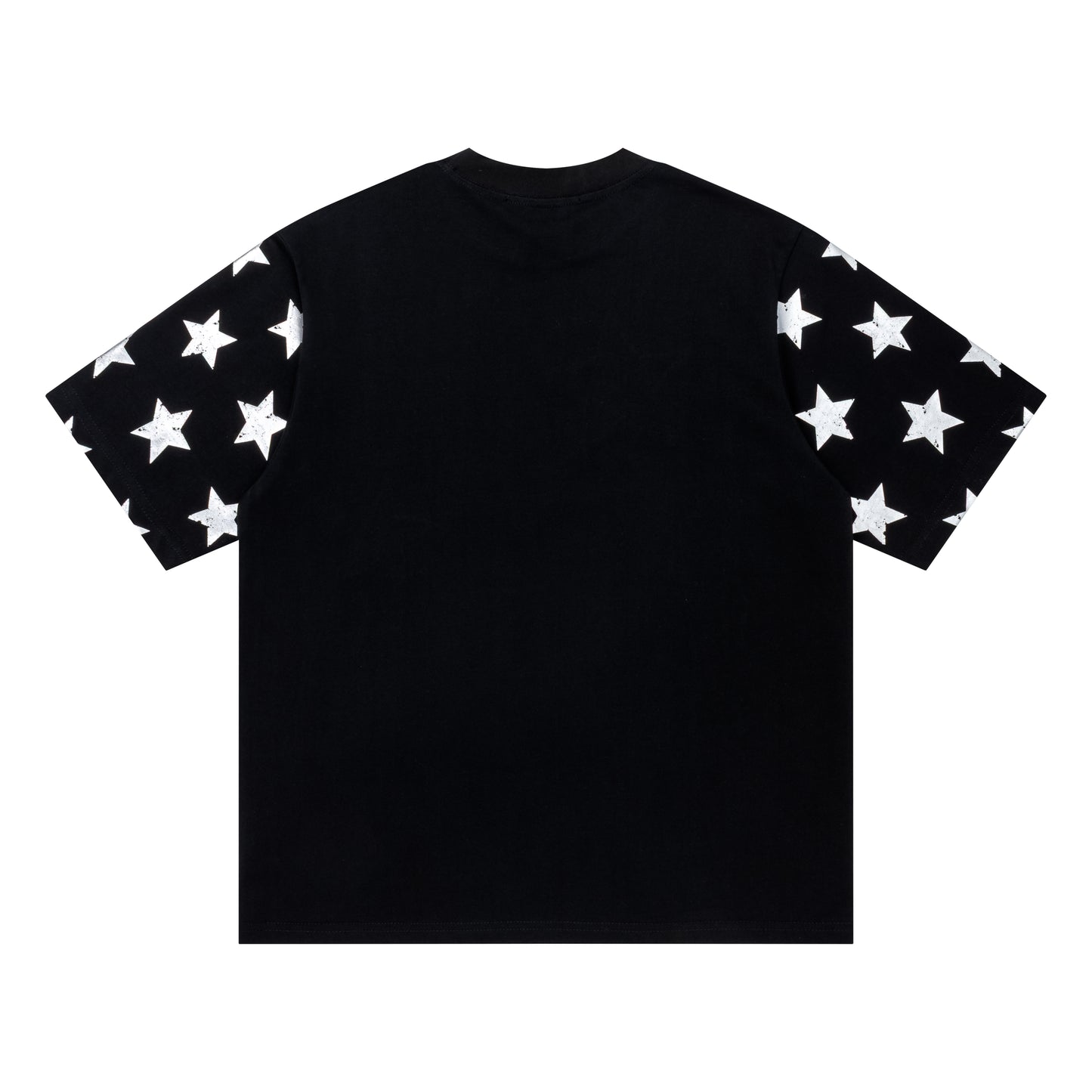 Black DuoMatch star tee back view