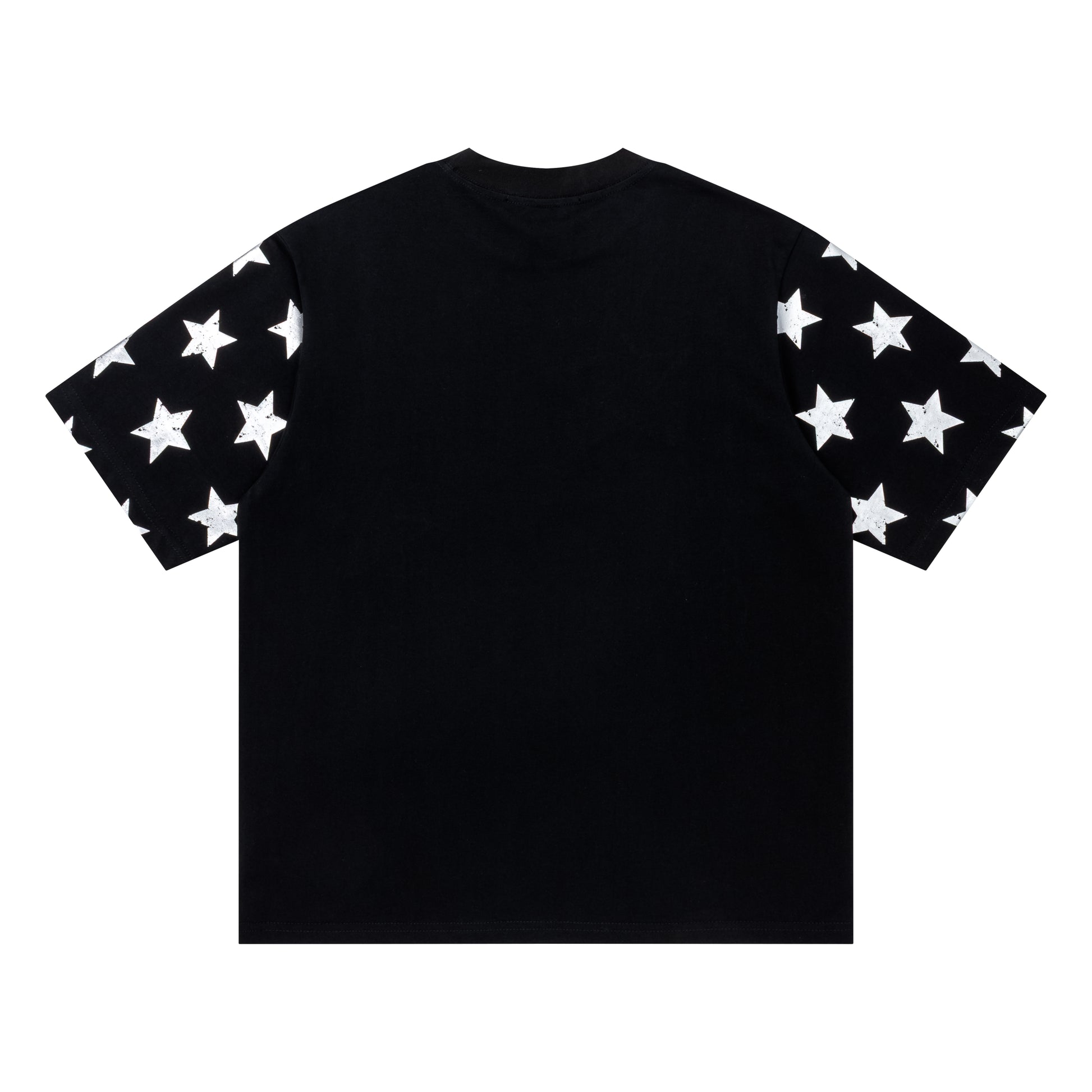 Black DuoMatch star tee back view