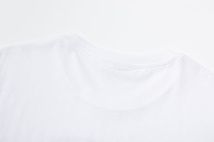 Unisex Graffiti Graphic T-Shirt, Short Sleeve Crew Neck Streetwear Tee