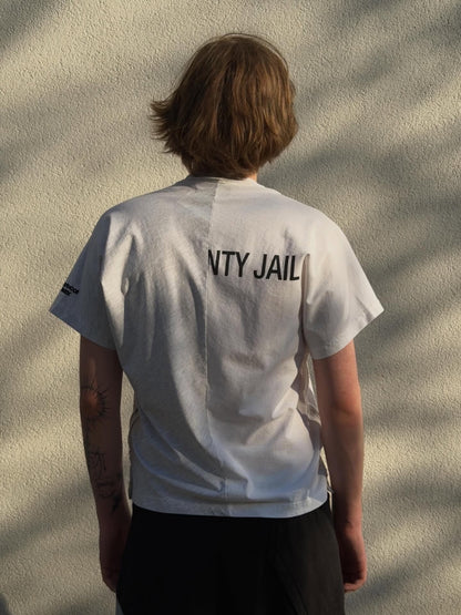Fake Shoulder Seam T-Shirt