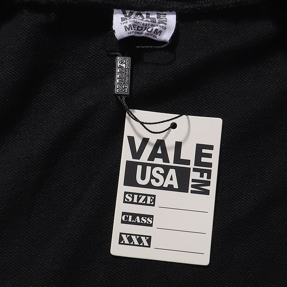 编号VA560，美潮Vale Valley幽灵万圣印花磨破洗水做旧毛圈连帽衫开衫15 - 4