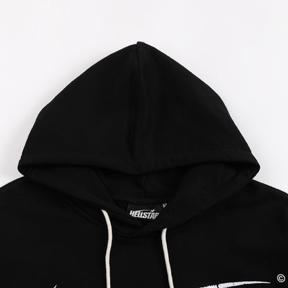 Hellstar Skate Crosshair Logo Hoodie 'Black'